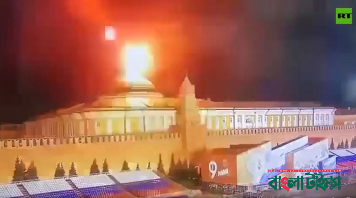 পুতিনের বাসভবনে হামলার ভিডিও প্রকাশ